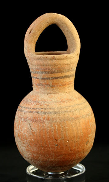 Iron Age Terracotta Vessel, 900 BCE - 700 BCE