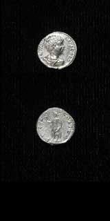 Silver Denarius of Geta Struck While Caesar, 198 CE - 200 CE