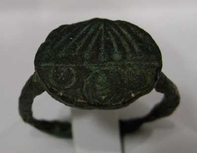 Late Roman Bronze Ring, 300 CE - 600 CE