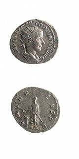 Silver Antoninianus of Emperor Gordian III, 240 CE