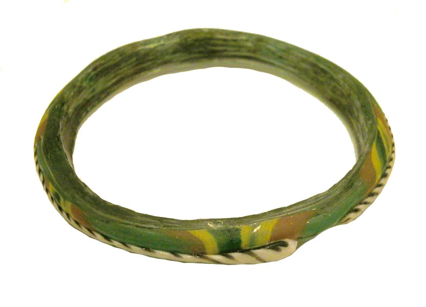 Roman Glass Bangle, 100 CE - 300 CE