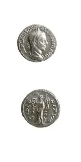 Silver Denarius of Emperor Severus Alexander, 222 CE - 228 CE