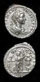 Silver Denarius of Emperor Caracalla, 198 CE - 217 CE