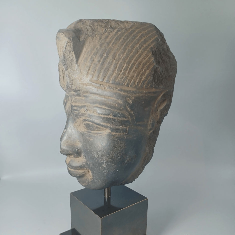 Portrait Bust of a Pharaoh, possibly Nectanebo I , Fourth Century BC