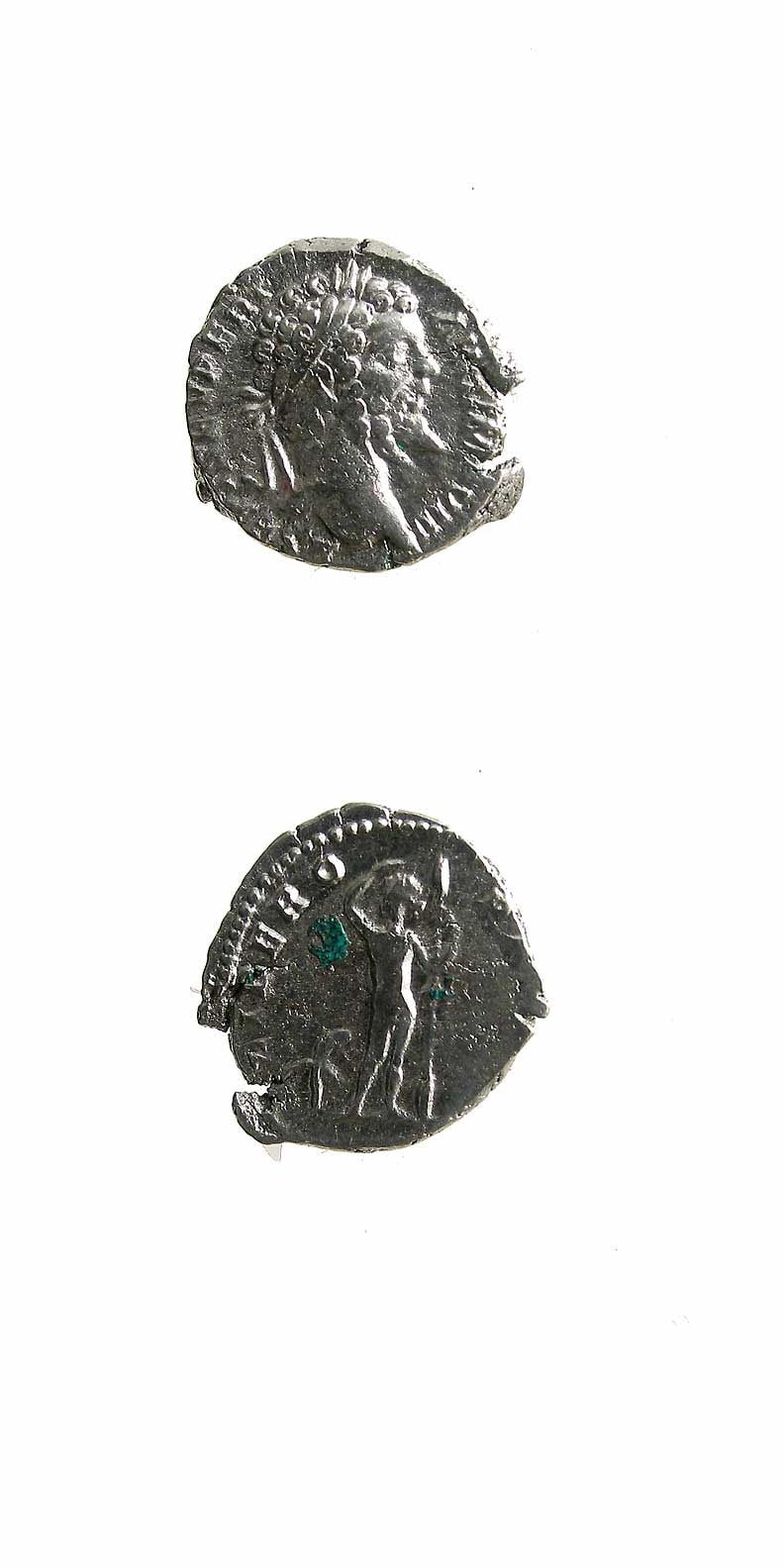 Silver Denarius of Emperor Septimius Severus, 193 CE - 198 CE