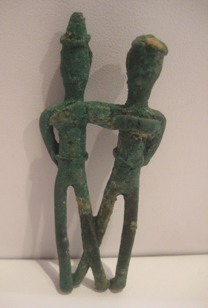 Elamite Bronze Figure of a Couple, 900 BCE - 700 BCE