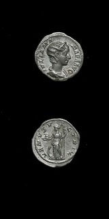 Silver Denarius of Julia Mamaea, 222 CE - 235 CE
