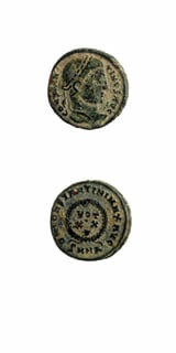Bronze Coin of Emperor Constantine I the Great, 307 CE - 337 CE