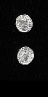 Silver Denarius of Emperor Septimius Severus, 198 CE - 211 CE