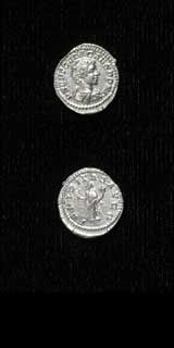 Silver Denarius of Geta Struck While Caesar, 199 CE - 202 CE