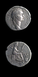 Roman Provincial Silver Tetradrachm of Emperor Domitian