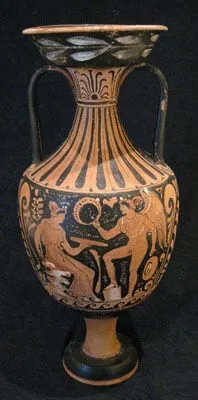 Apulian Red-Figure Amphora, 400 BCE - 300 BCE