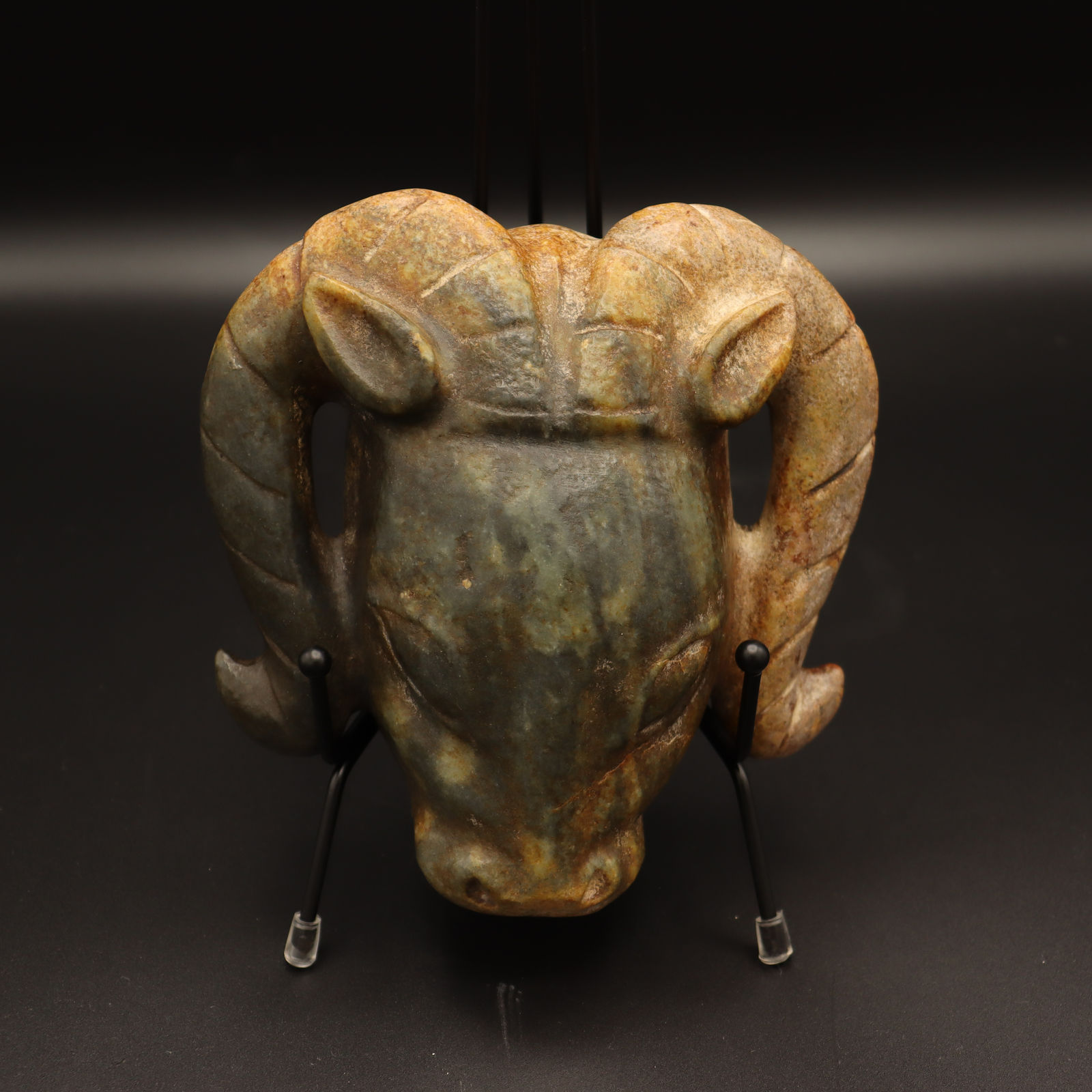 Egyptian Ptolemaic Ram's Head, 300-100 BCE