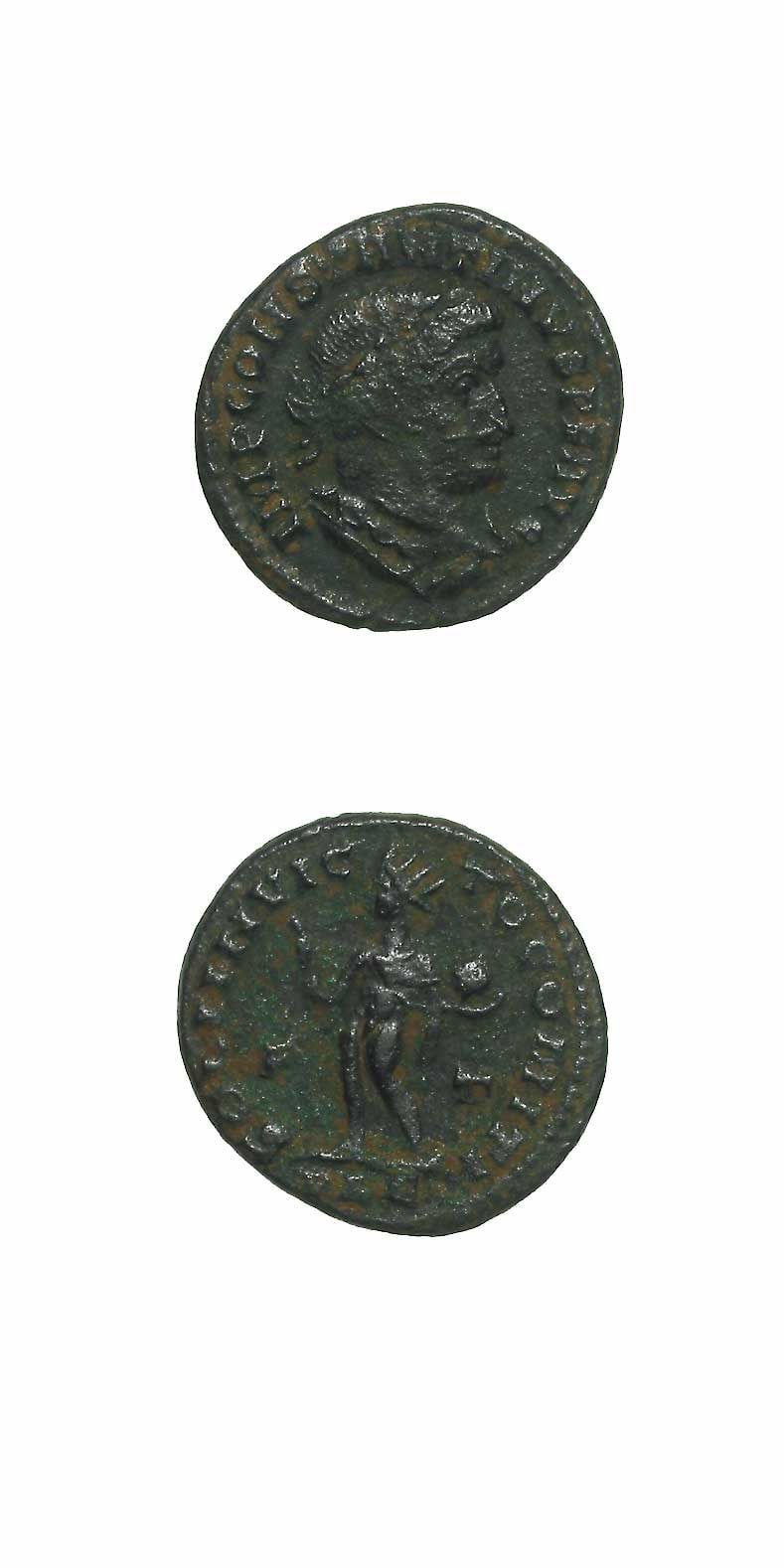 Bronze Coin of Emperor Constantine I the Great, 307 CE - 337 CE