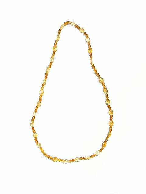 Citrine Bead Necklace