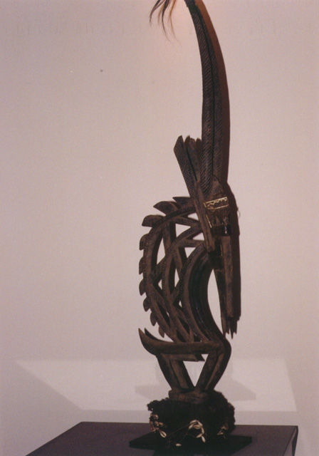 Bambara Wooden Chi Wara Headdress Mask, 20th Century CE