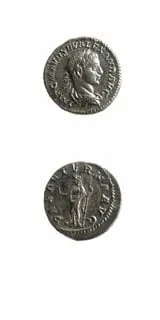 Silver Denarius of Emperor Severus Alexander, 222 CE - 228 CE