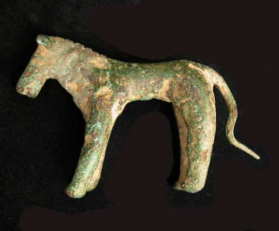 Greek Bronze Sculpture of a Horse, 600 BCE - 400 CE