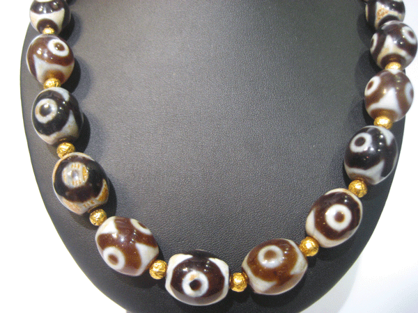 Agate Beaded Necklace, 18th Century CE - 19th Century CE