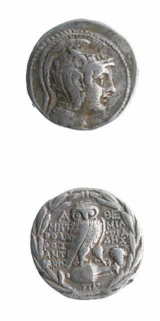 Athenian New Style Tetradrachm, 2 Century BCE
