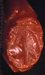 Sassanian Carnelian Intaglio Seal, 200 CE - 600 CE