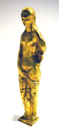Roman Gold Sculpture of Venus, 1st Century CE - 3rd Century CE