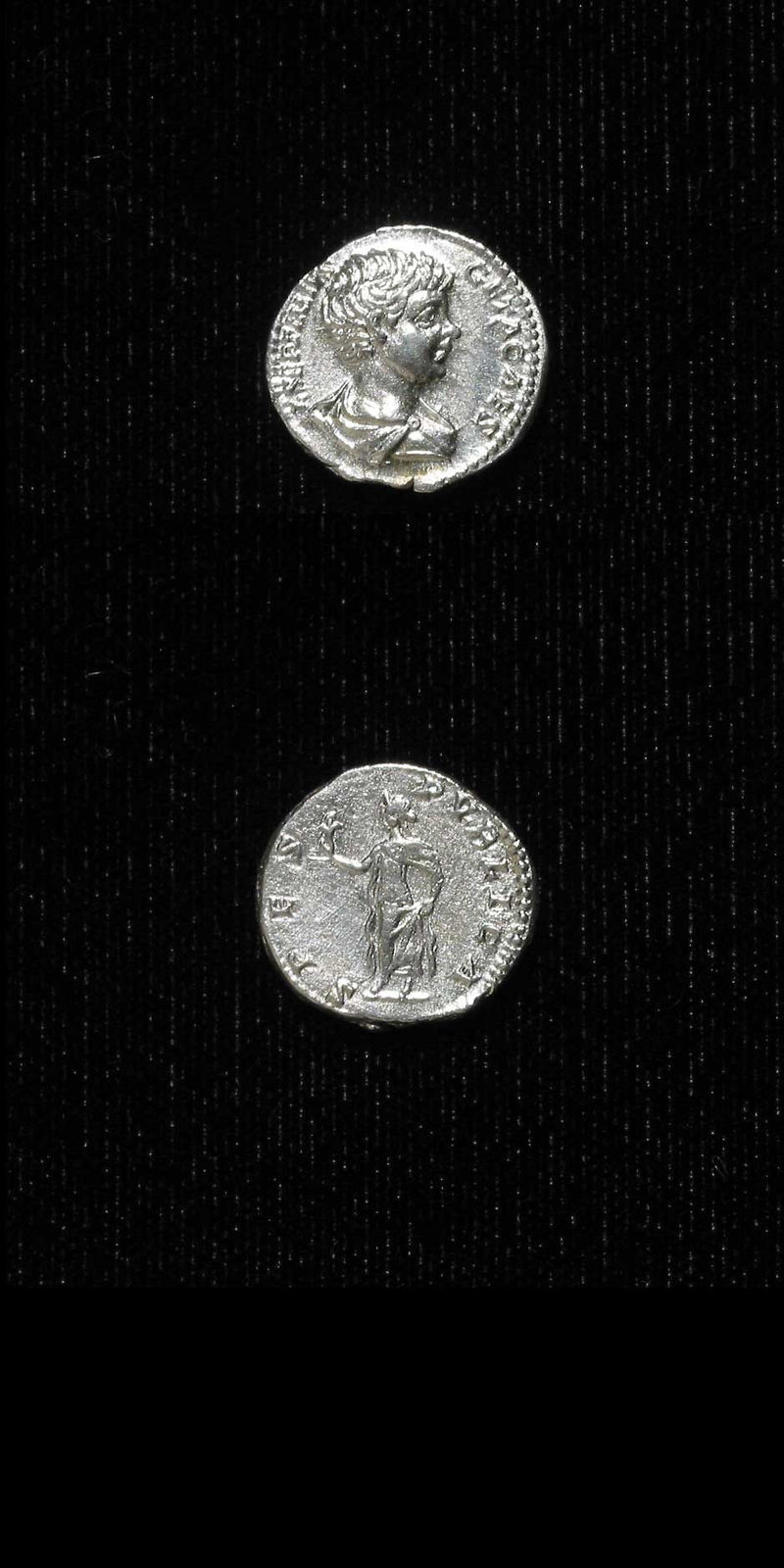 Silver Denarius of Geta Struck While Caesar, 198 CE - 200 CE