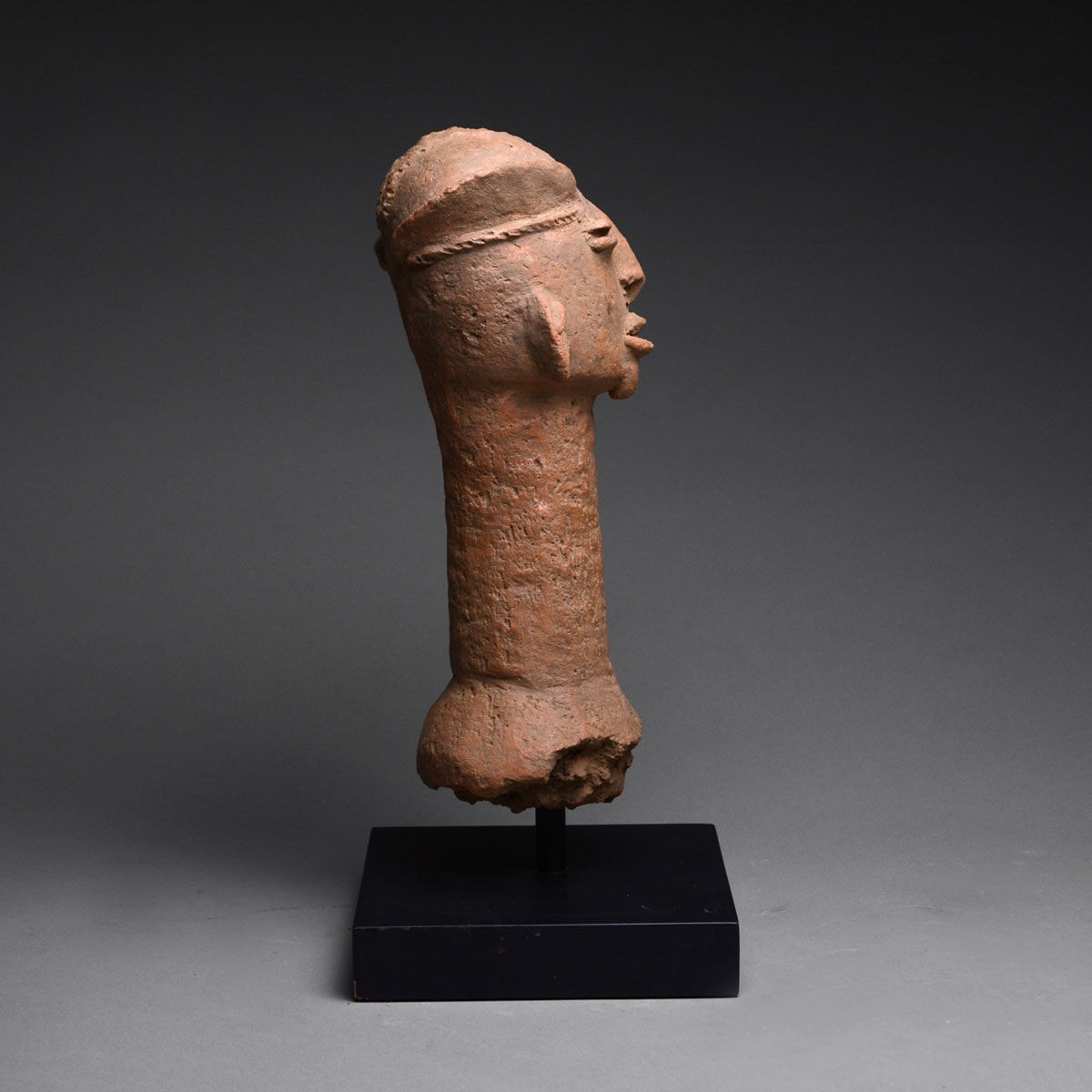 Bura Terracotta Head, 3rd Century CE - 11th Century CE