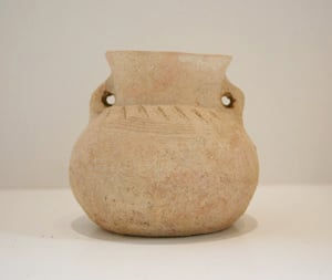 Early/Middle Bronze Age Vessel with Two Handles, 2700 BCE - 1900 BCE