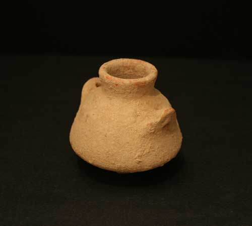 Iron Age Terracotta Pyxis, 900 BCE - 700 BCE