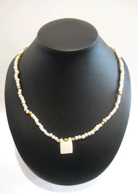 Shell and Stone Bead Necklace, 3000 BCE - 2000 BCE