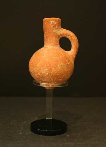 Iron Age Terractotta Juglet, 900 BCE - 700 BCE