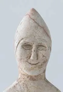 Neolithic Votive Figure with Intaglios, 4000 BCE - 3000 BCE