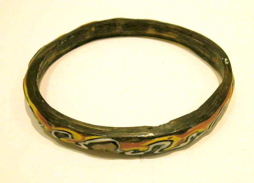 Roman Glass Bangle, 100 CE - 300 CE