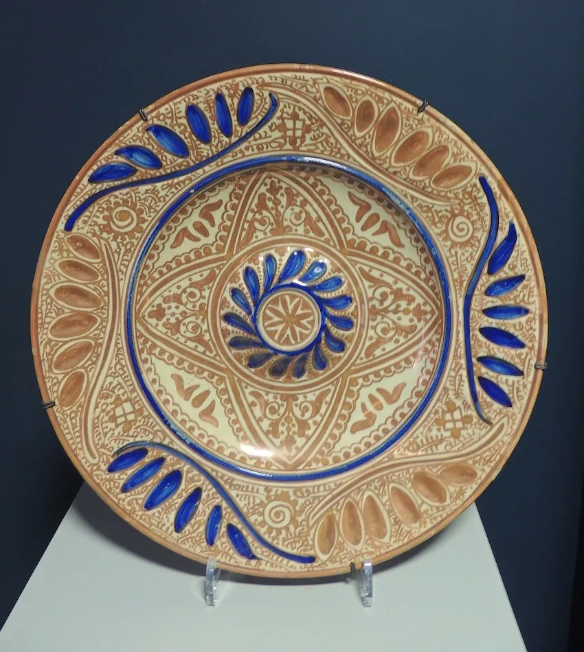 Hispano-Moresque Wall Charger, Nineteenth Century AD