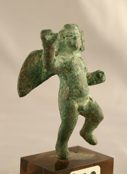 Roman Bronze Sculpture of Cupid, 1st Century CE - 3rd Century CE