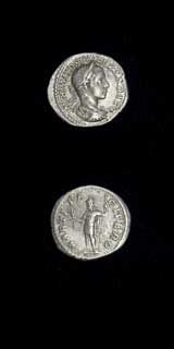 Silver Denarius of Emperor Severus Alexander, 222 CE - 228 CE