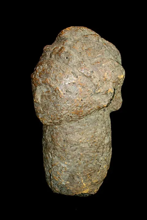 Bongo Stone Head, 1000 BCE - 1000 CE