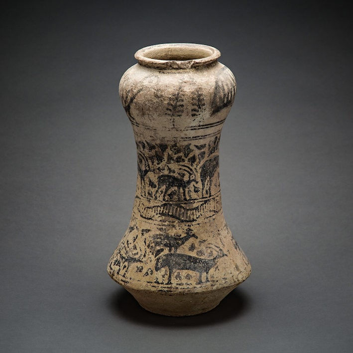 Double-Baluster Cylindrical Vessel/// published 4273, 2500 BCE - 1500 BCE