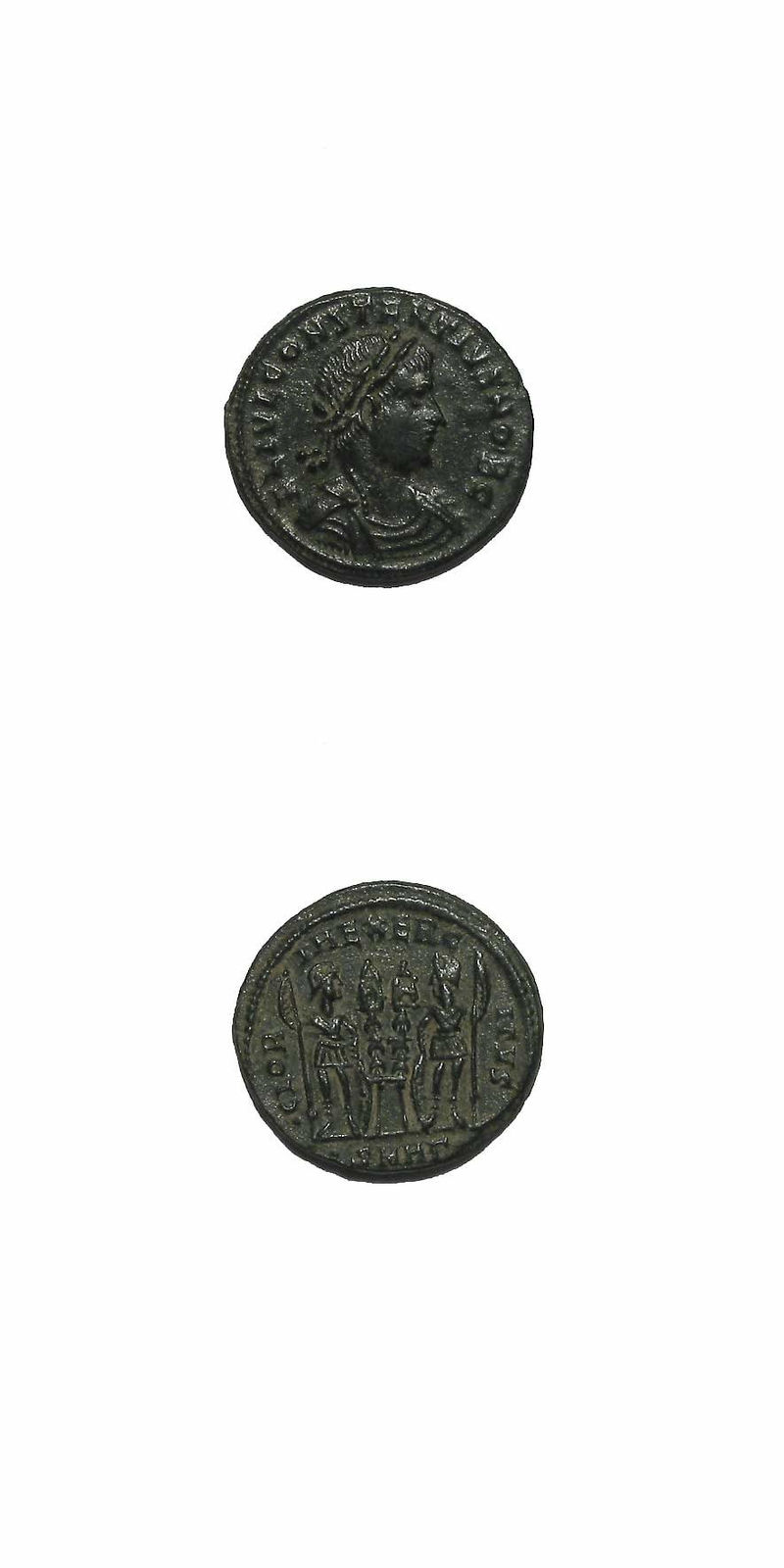 Bronze Coin of Constantine II Struck While Caesar, 330 CE - 337 CE