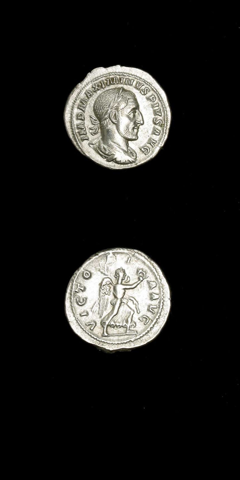 Silver Denarius of Emperor Maximinus I, 235 CE - 238 CE