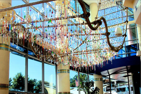 Donald Lipski, Leaves of Grass Levine Children's HospitalCharlotte, NC, 2007