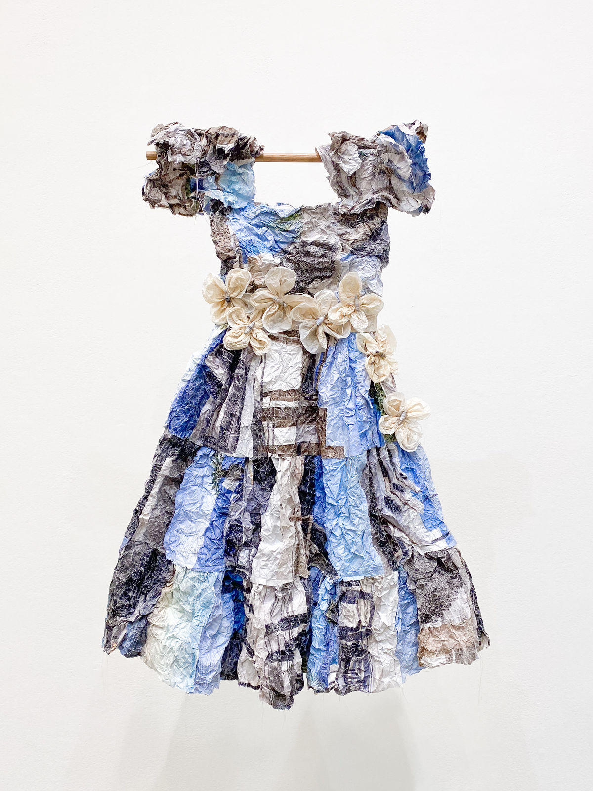 Anna Mavromatis, behind bars, 2023