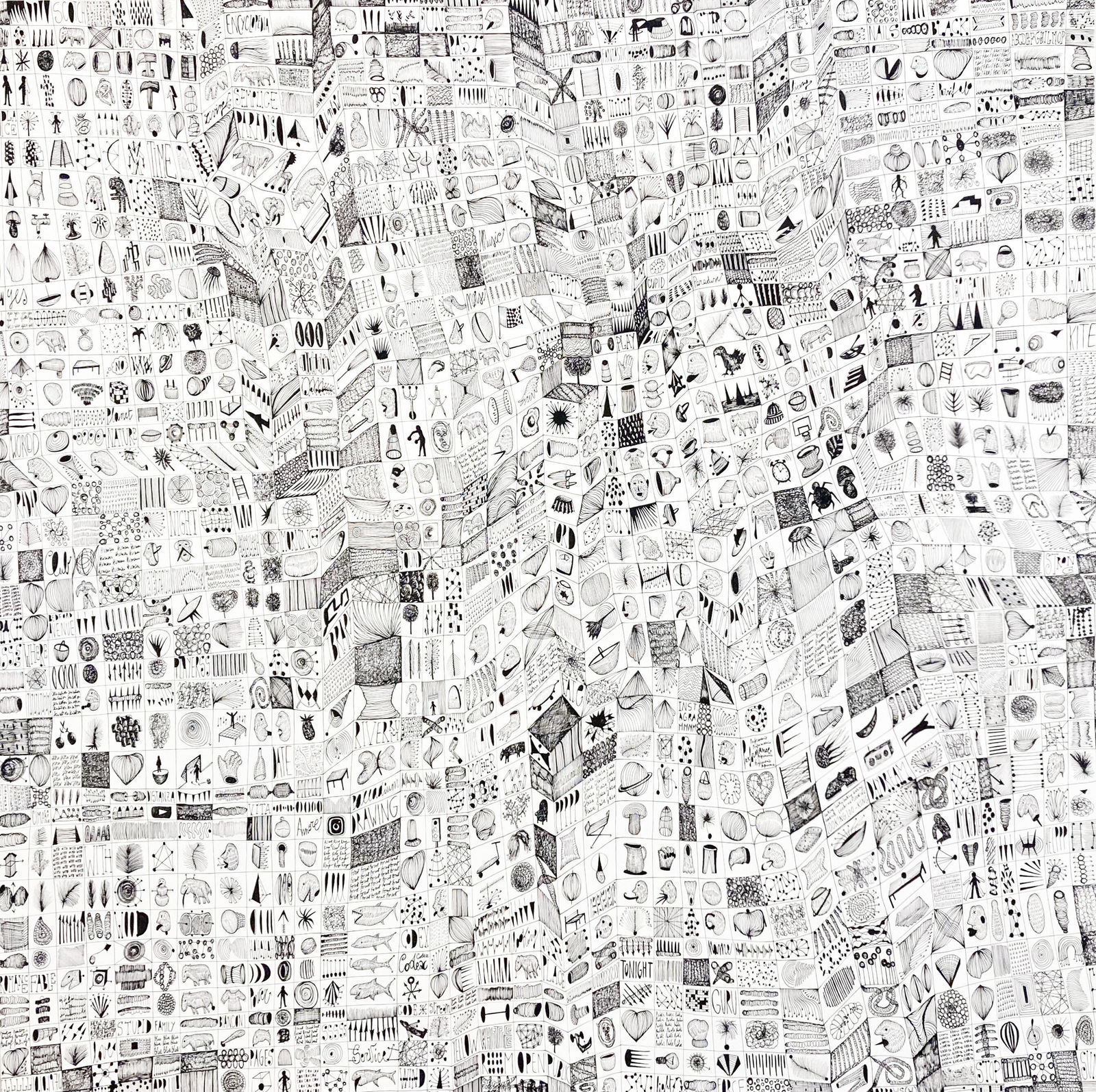 Andrea Bianconi, Eggs 2, 2022