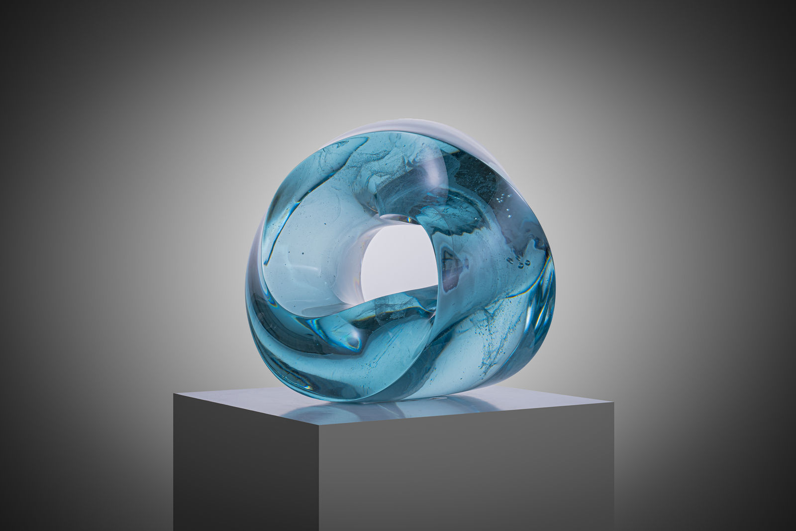 Vlastimil Beránek, Endless - Turquoise, 2024