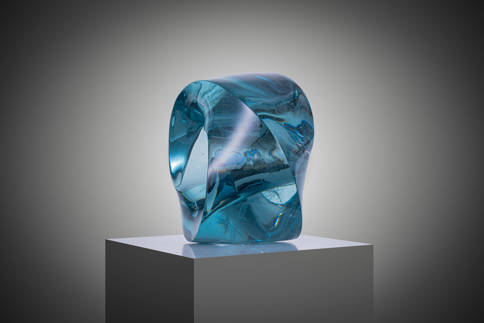 Vlastimil Beránek, Endless - Turquoise, 2024