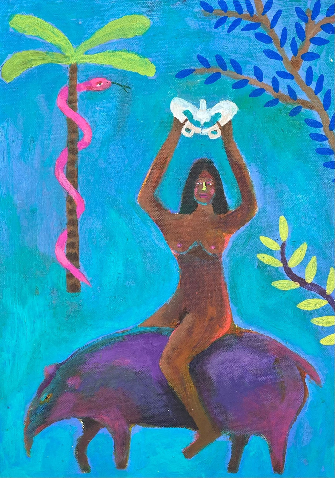 Theo Guédez, María Lionza, 2025