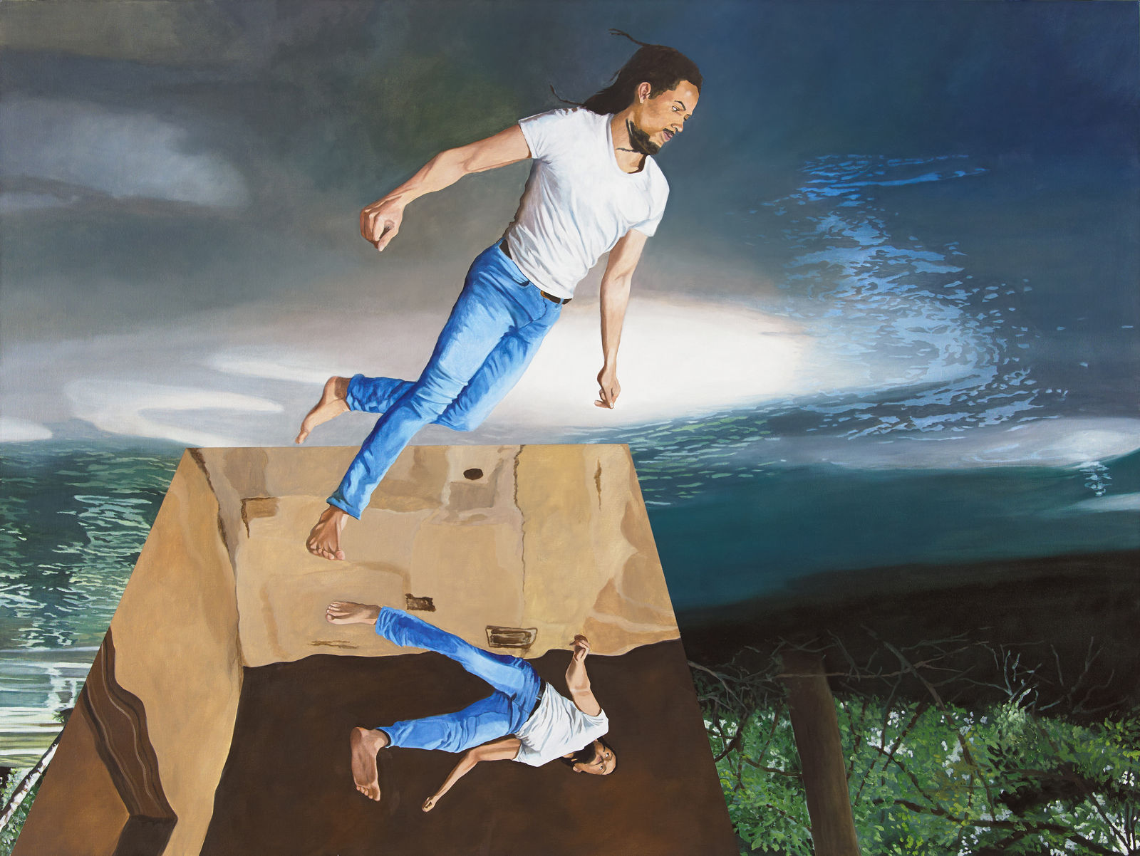 Martin Schnur, Überwindung des Raumes #2, 2021