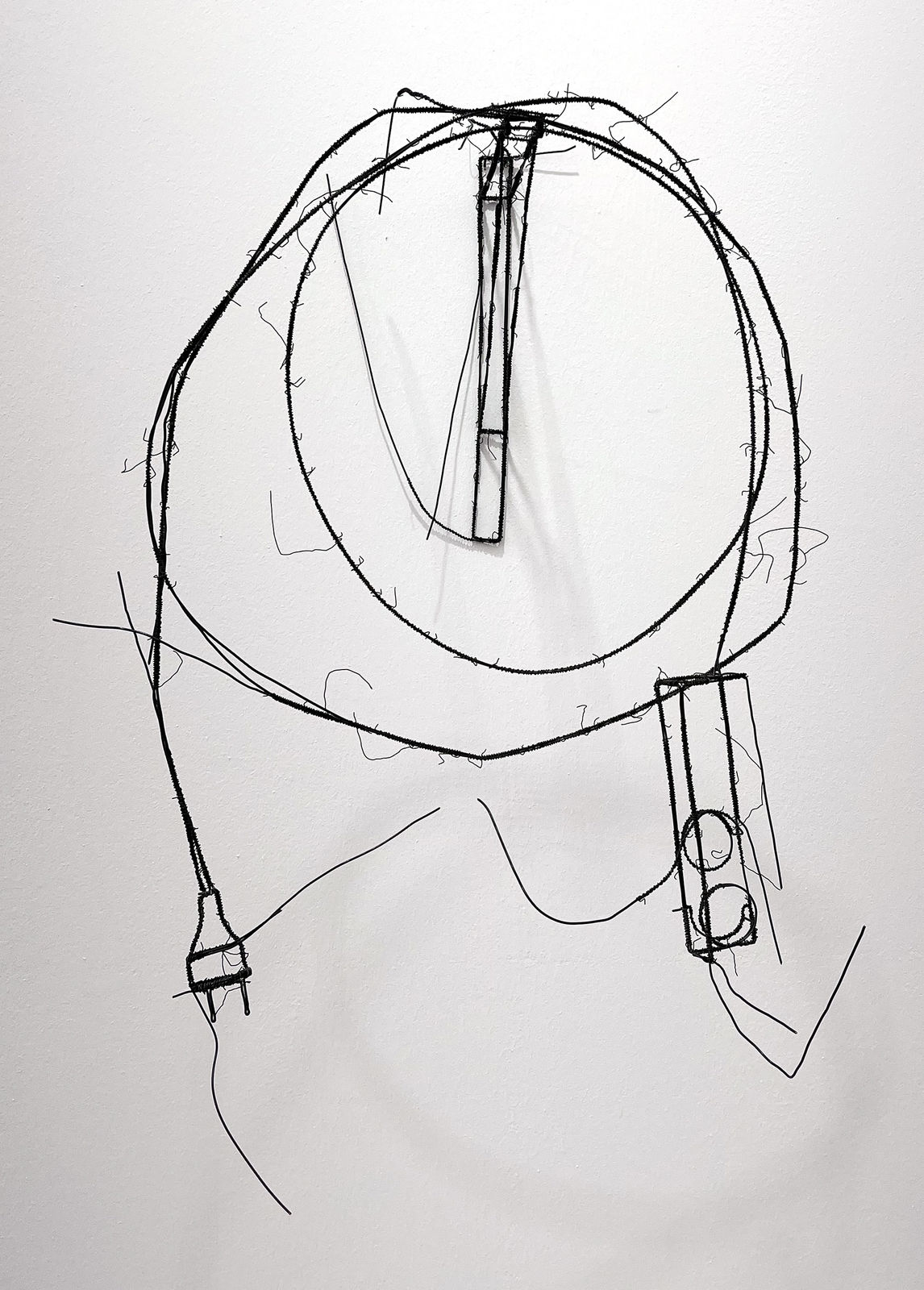 Fritz Panzer, Kabel mit Halterung / Cable with holder, 2023