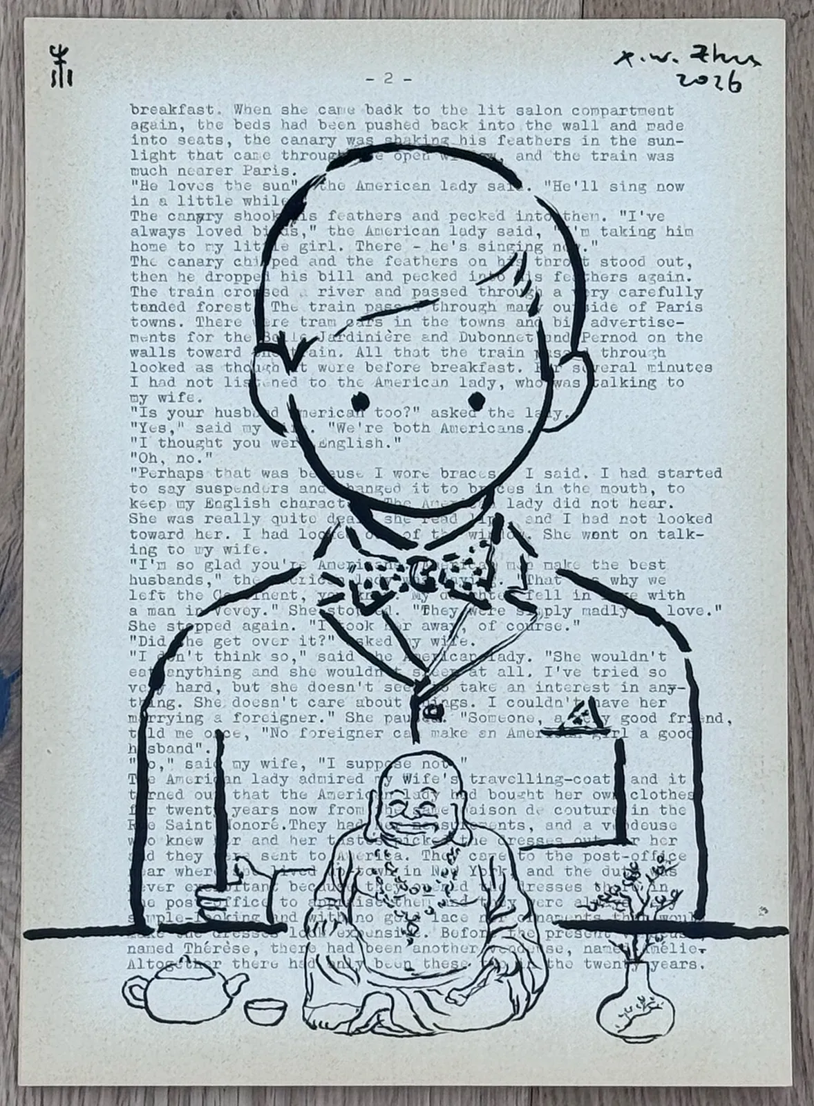 Xianwei Zhu, ohne Titel / untitled, 2026